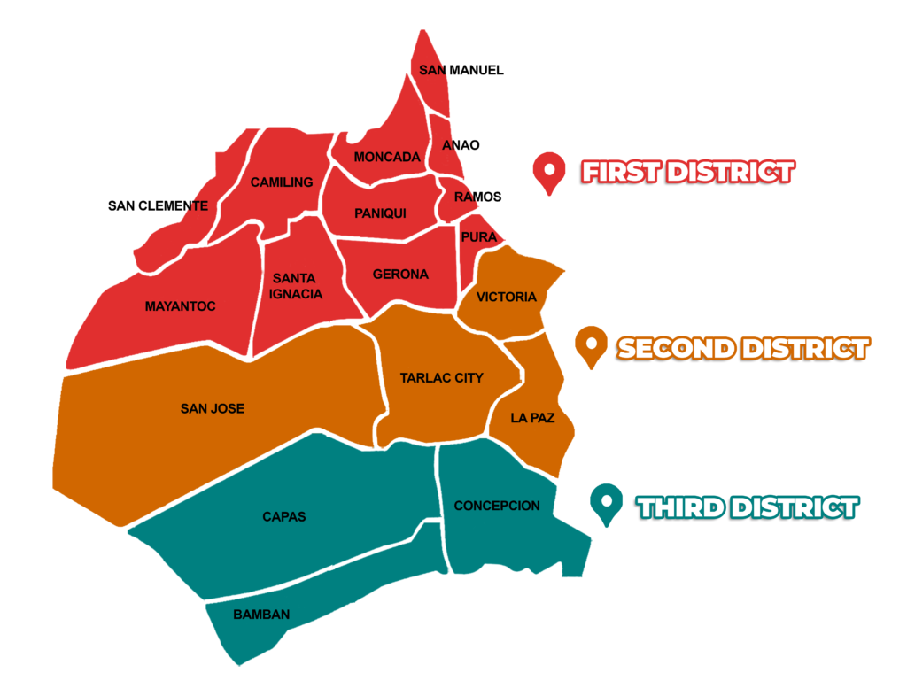 Map Of Gerona Tarlac Barangays